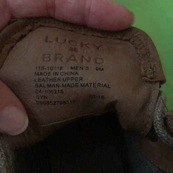 Men's Brown Leather Boots - Picture 3 of 6